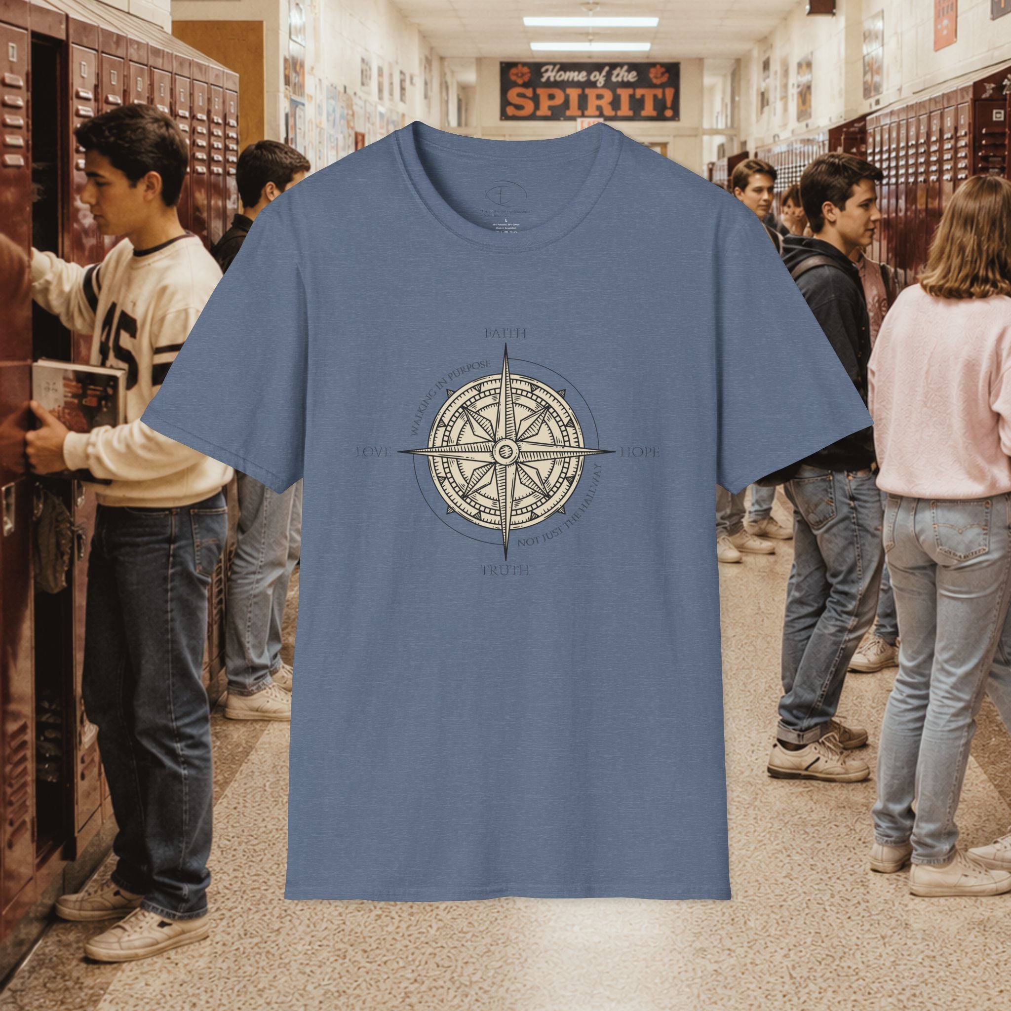 Walking in Purpose, Not Just the Hallway T-Shirt