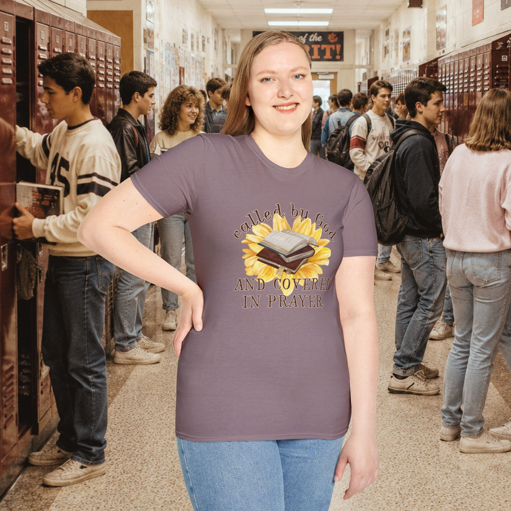 Called by God & Covered in Prayer T-Shirt