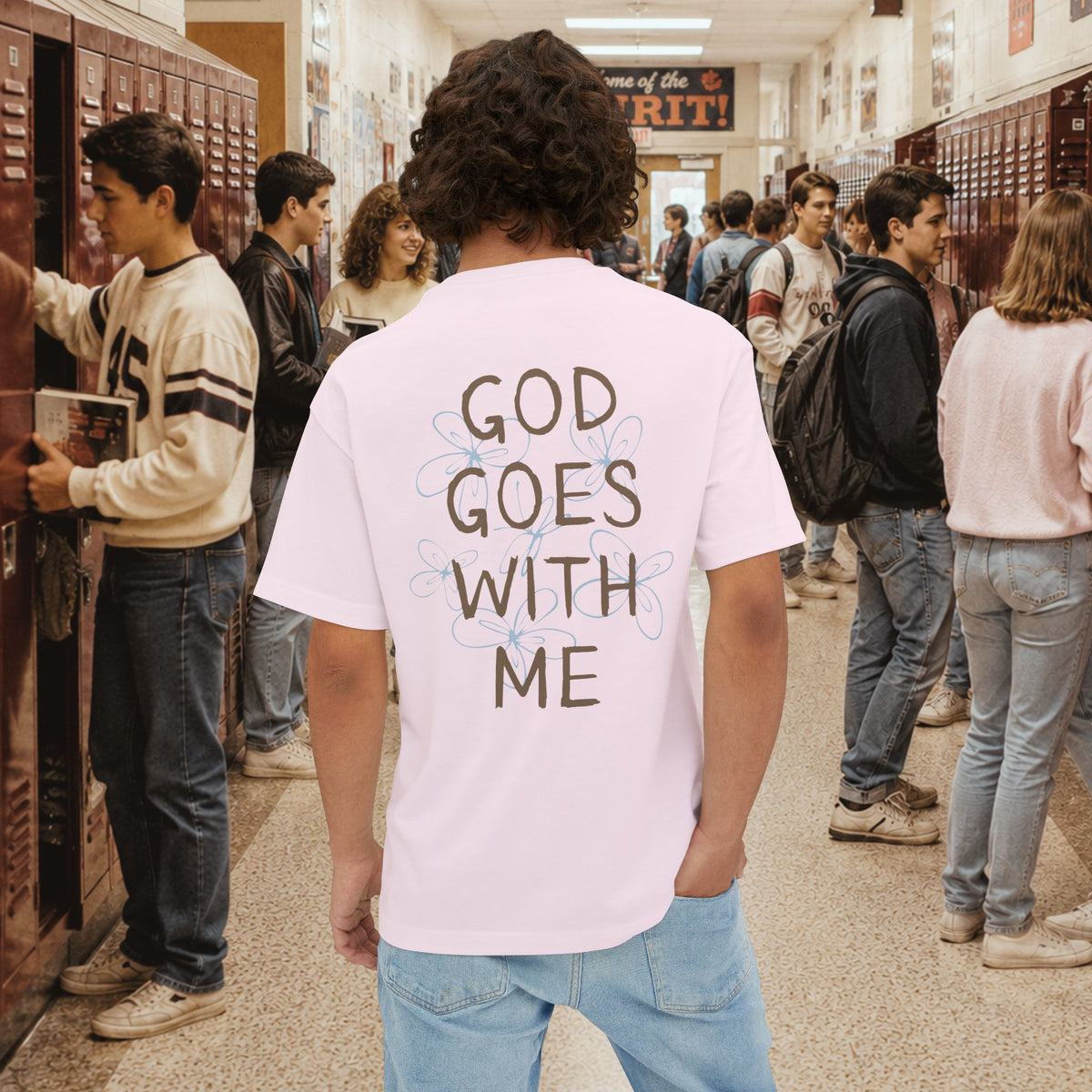 God Goes With Me Oversize T-Shirt