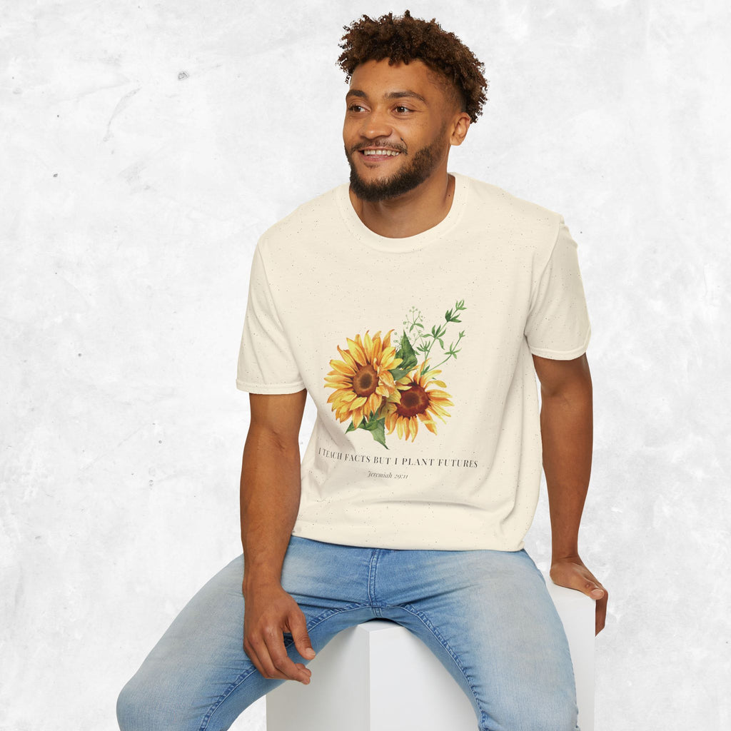 Jeremiah 29:11 T-shirt - Sunflower front