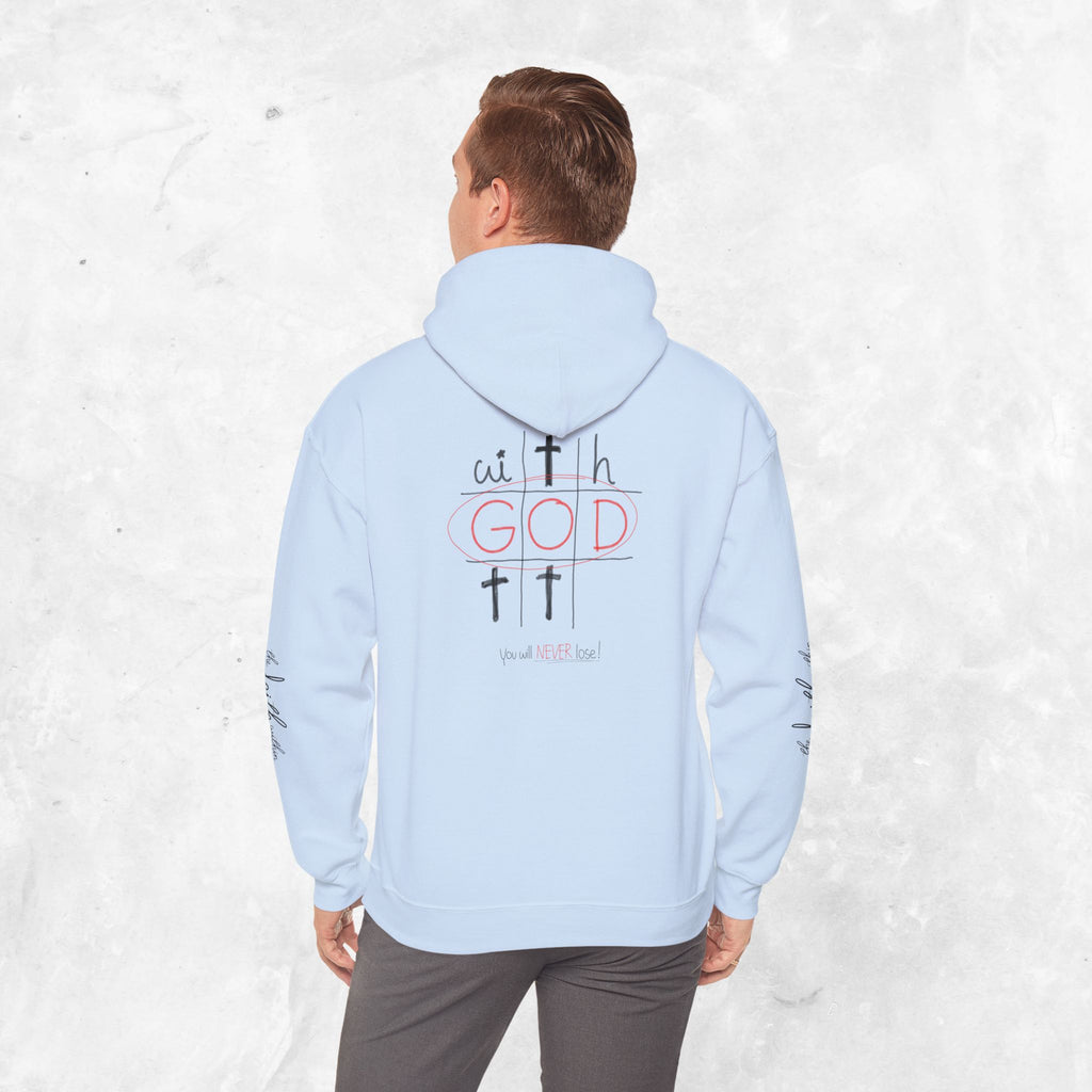 With God you will never lose hoodie