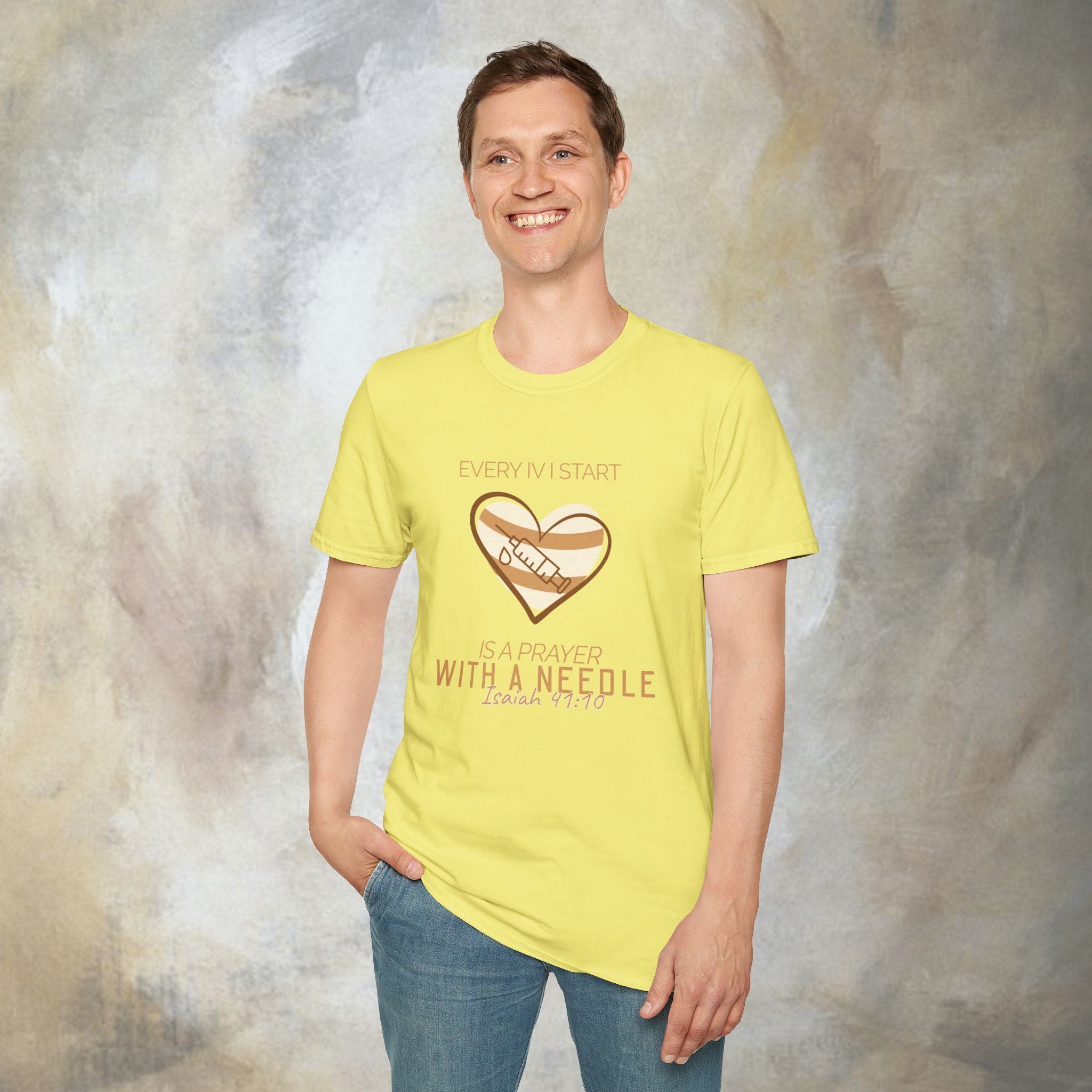The prayer with a needle T-shirt