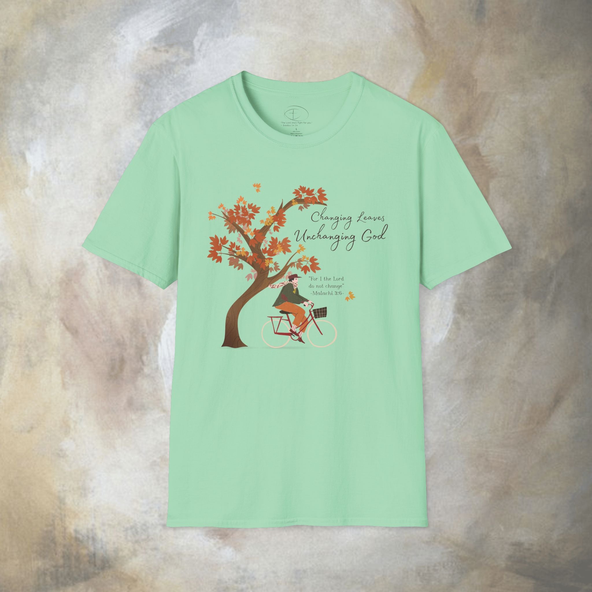 "Changing Leaves, Unchanging God" T-Shirt