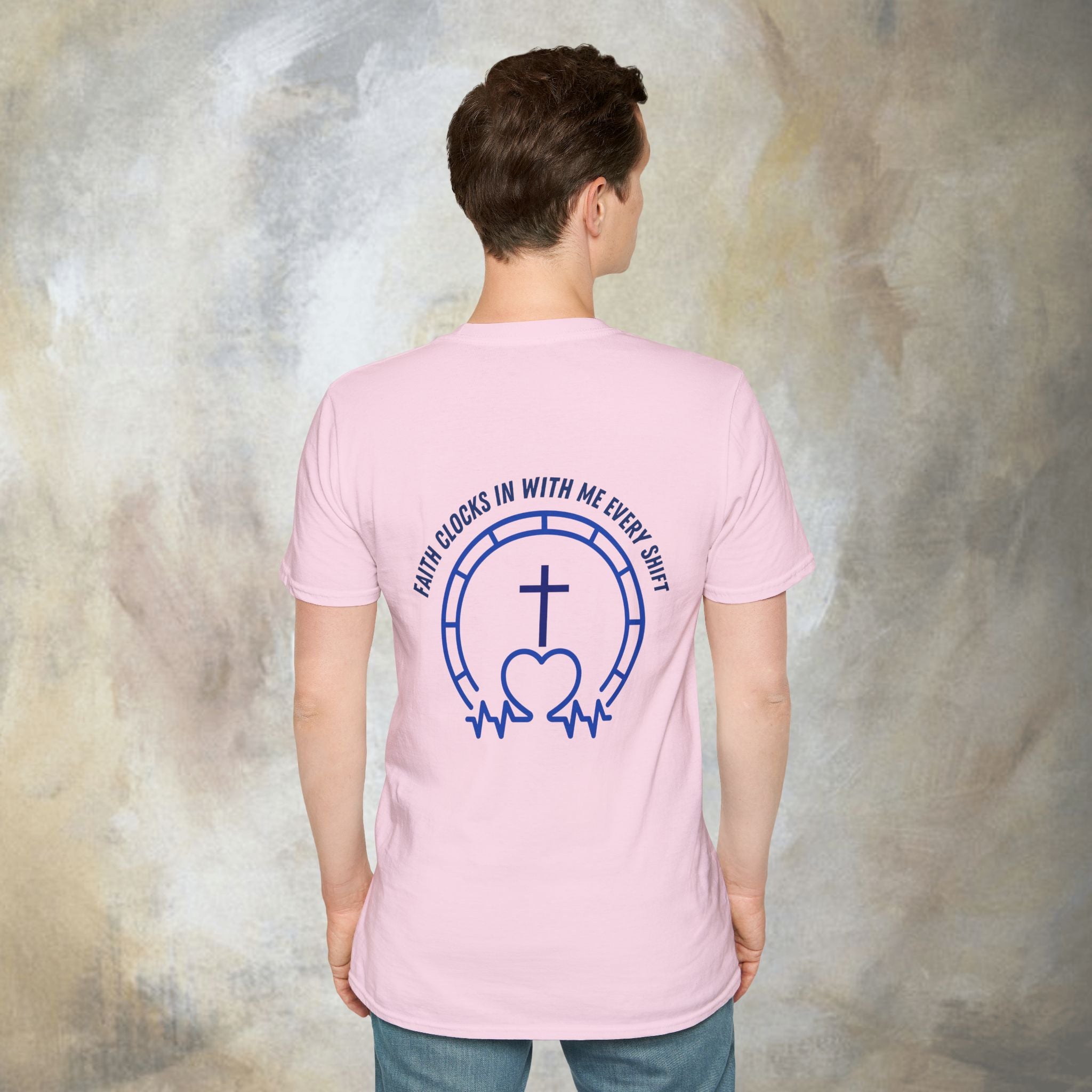 Faith clocks in with me every shift T-Shirt
