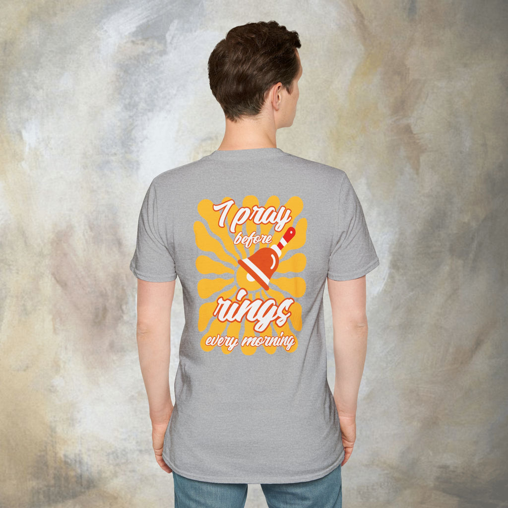 I pray before the bell rings every morning T-Shirt