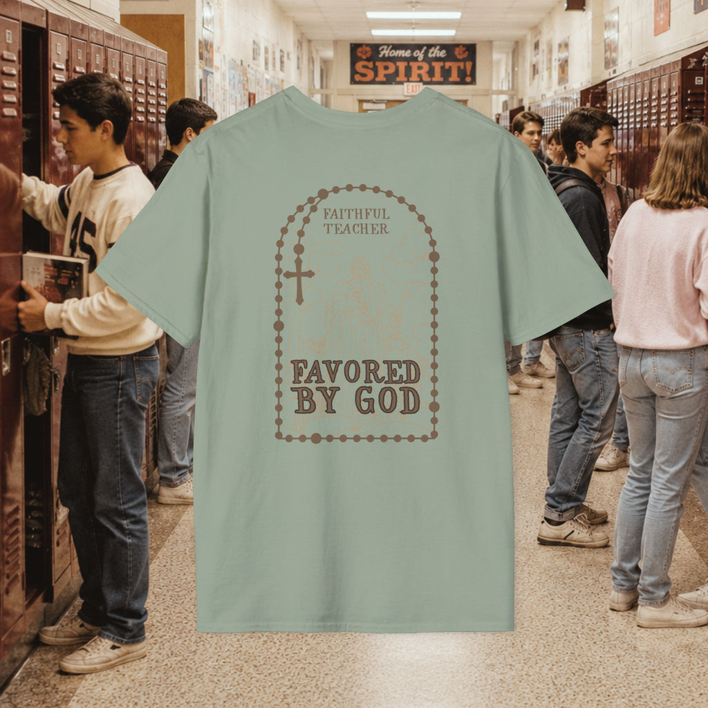 Faith Within T-Shirt — Inspirational Christian Script Tee