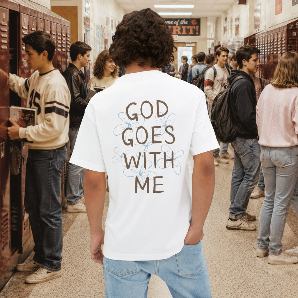 God Goes With Me Oversize T-Shirt