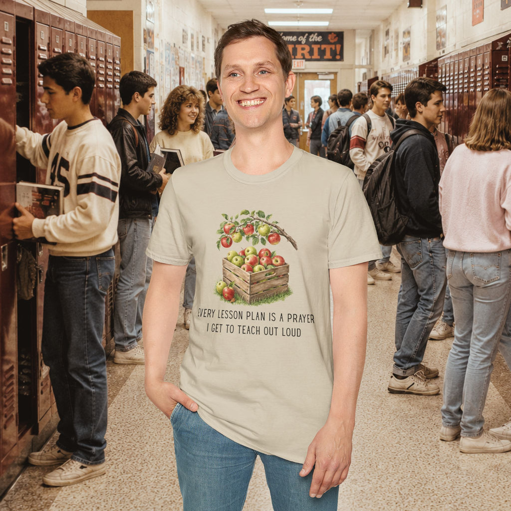 Every Lesson Plan Is a Prayer I Get to Teach Out Loud T-Shirt