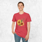 Jeremiah 29:11 T-shirt - Sunflower front