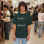 Study Pray Repeat Oversized Boxy T-Shirt