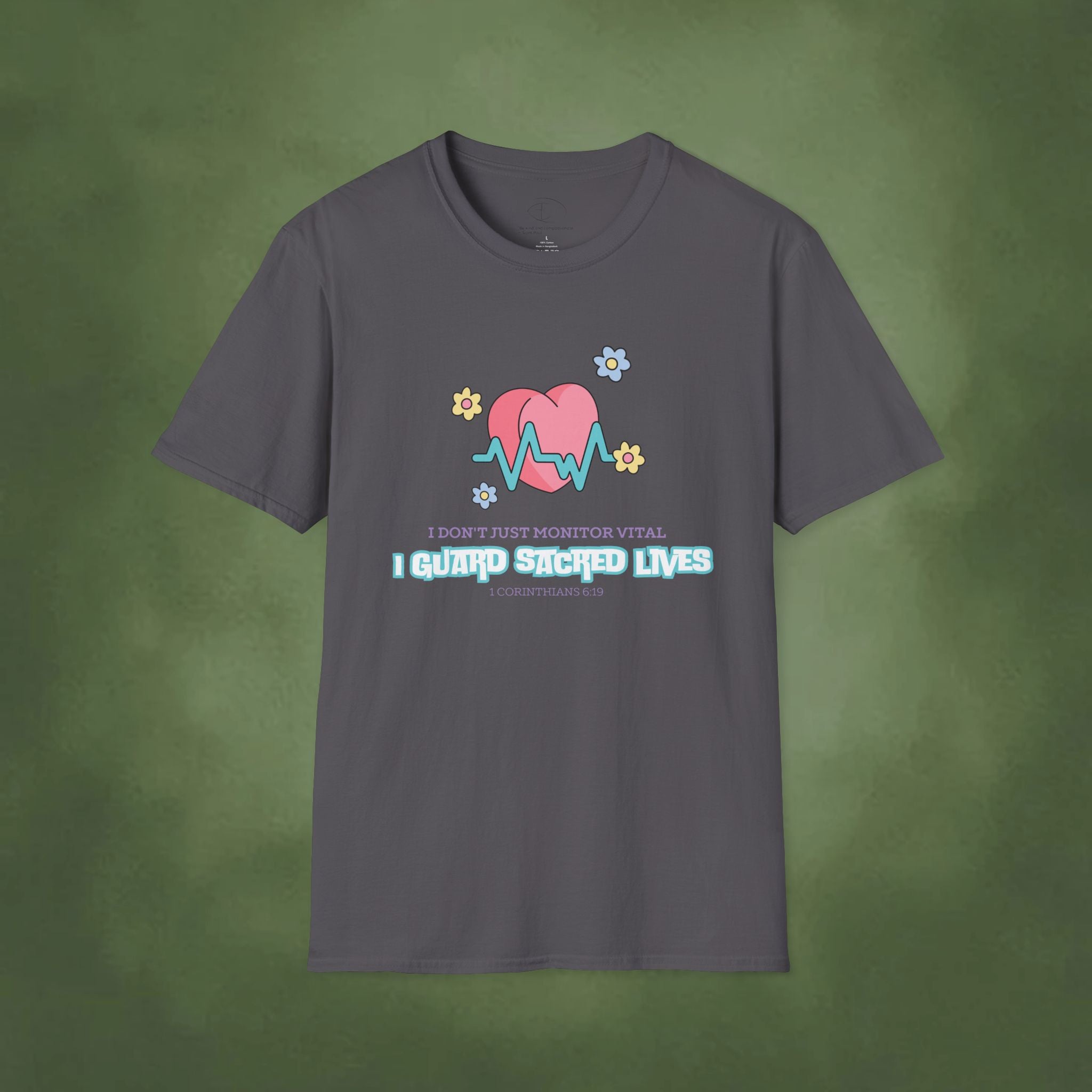I guard sacred lives - Corinthians 6:19 T-shirt