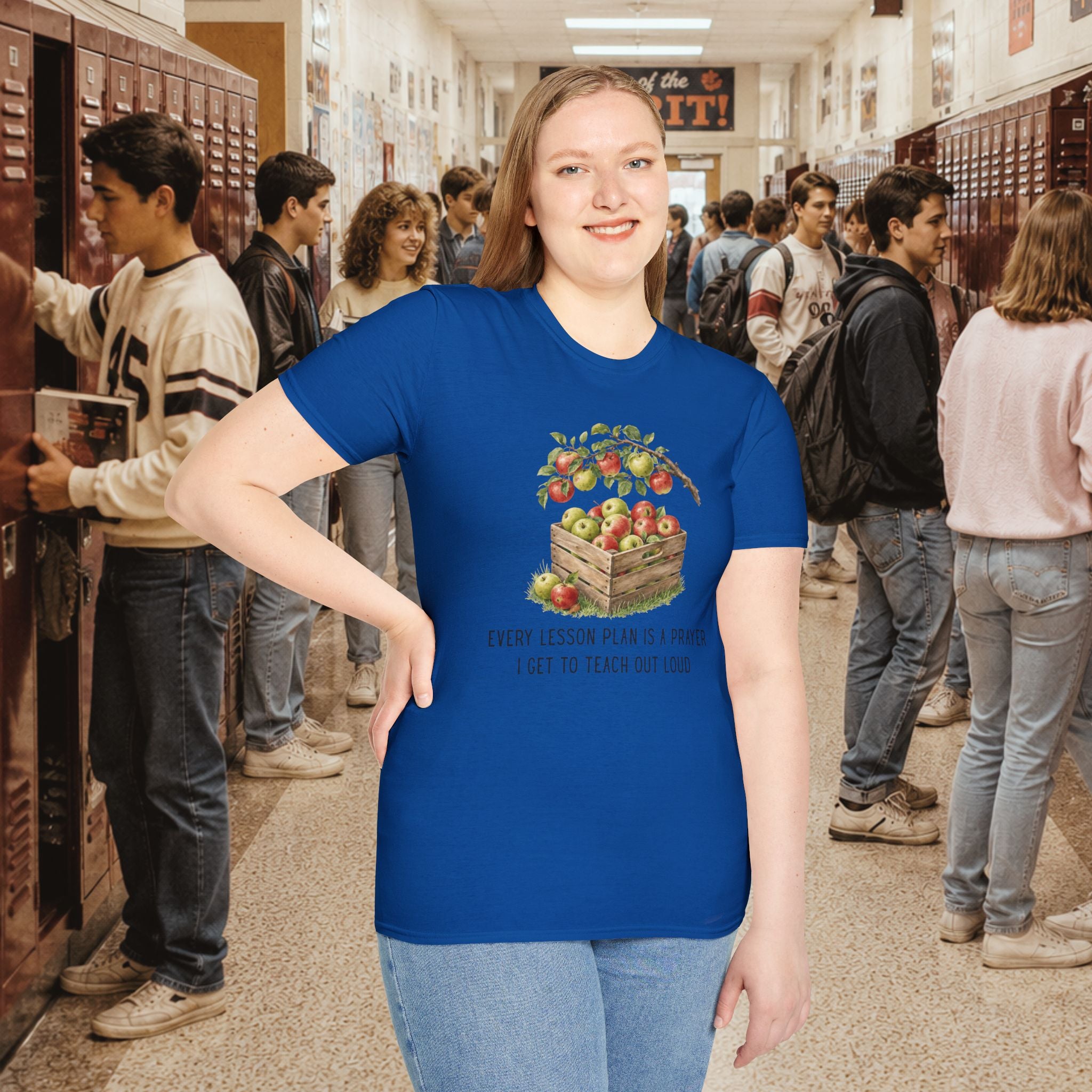 Every Lesson Plan Is a Prayer I Get to Teach Out Loud T-Shirt