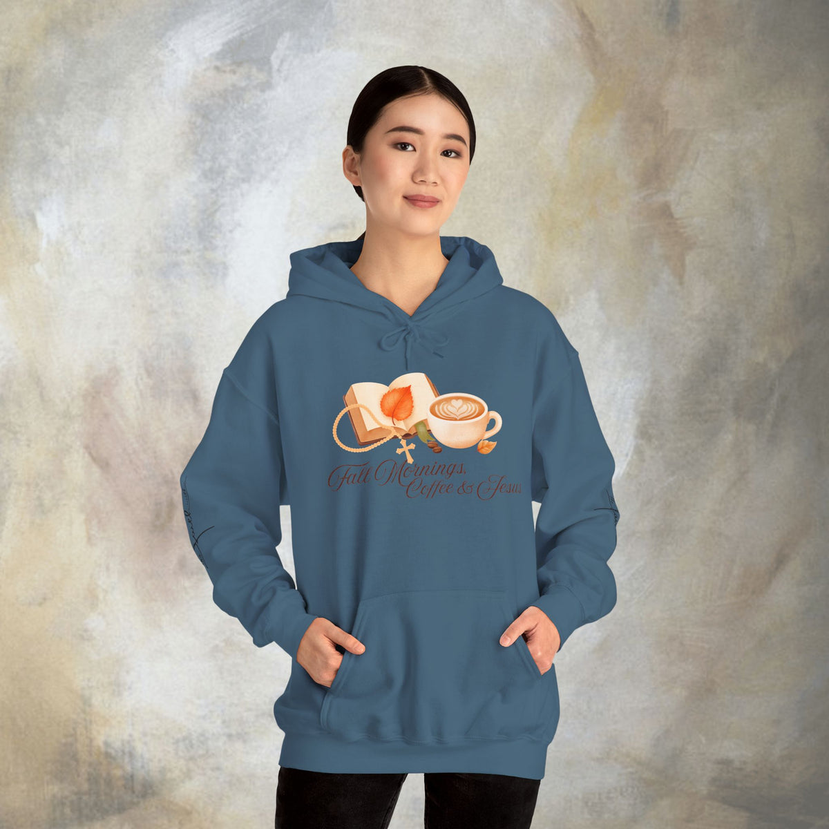 Fall Mornings: Coffee & Jesus Hoodie