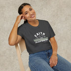 "Faith Can Move Mountains" T-shirt