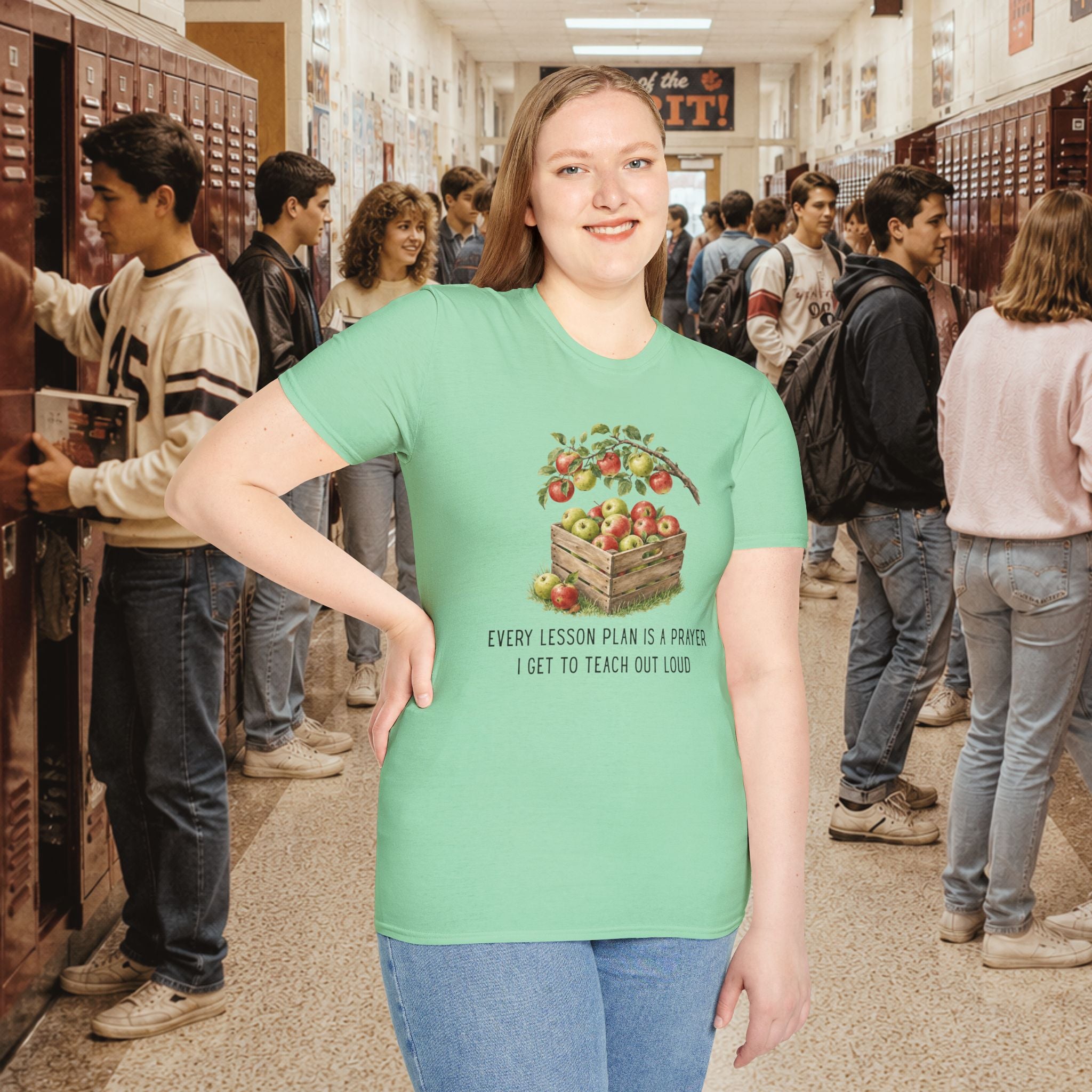 Every Lesson Plan Is a Prayer I Get to Teach Out Loud T-Shirt