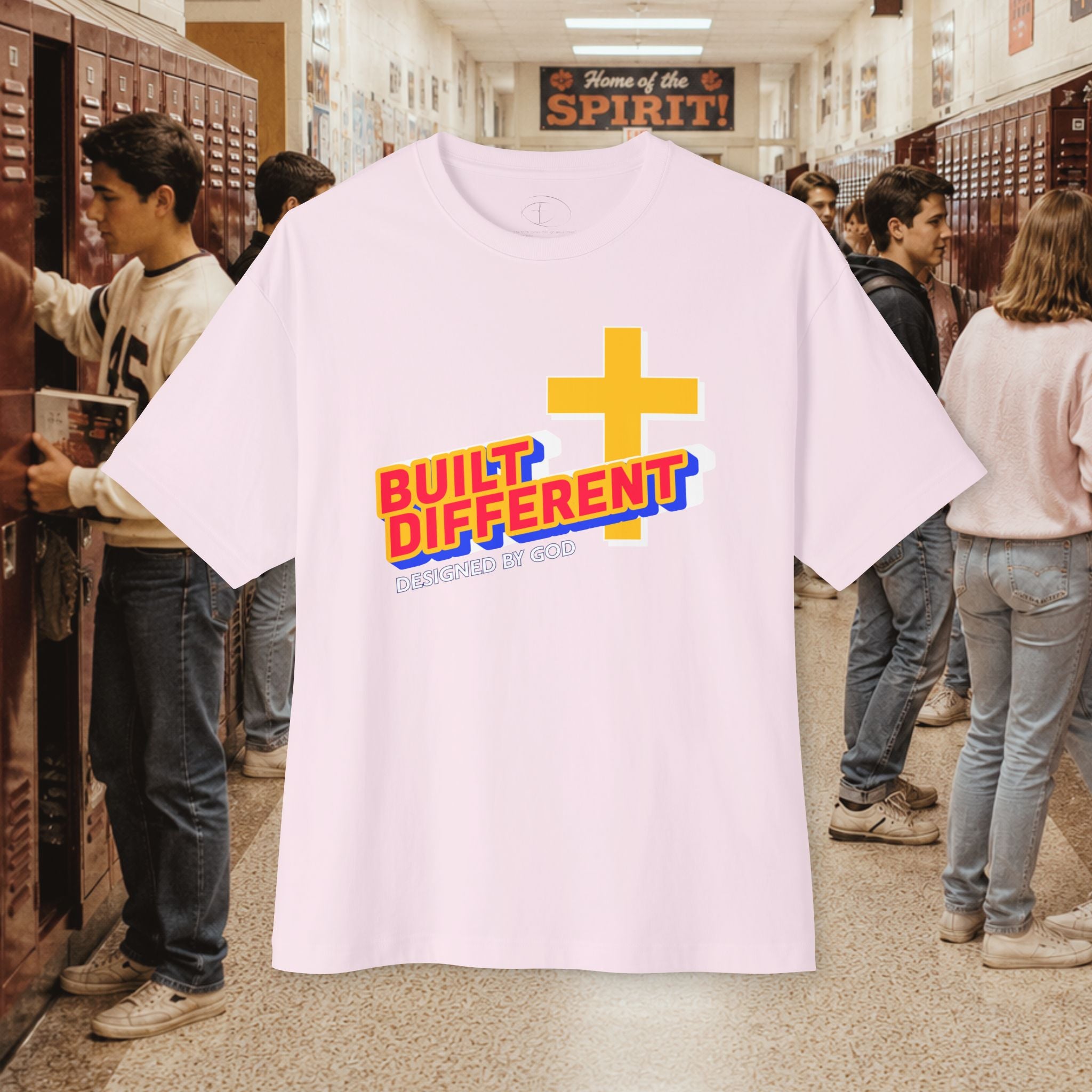 Built Different Oversized Boxy T‑Shirt