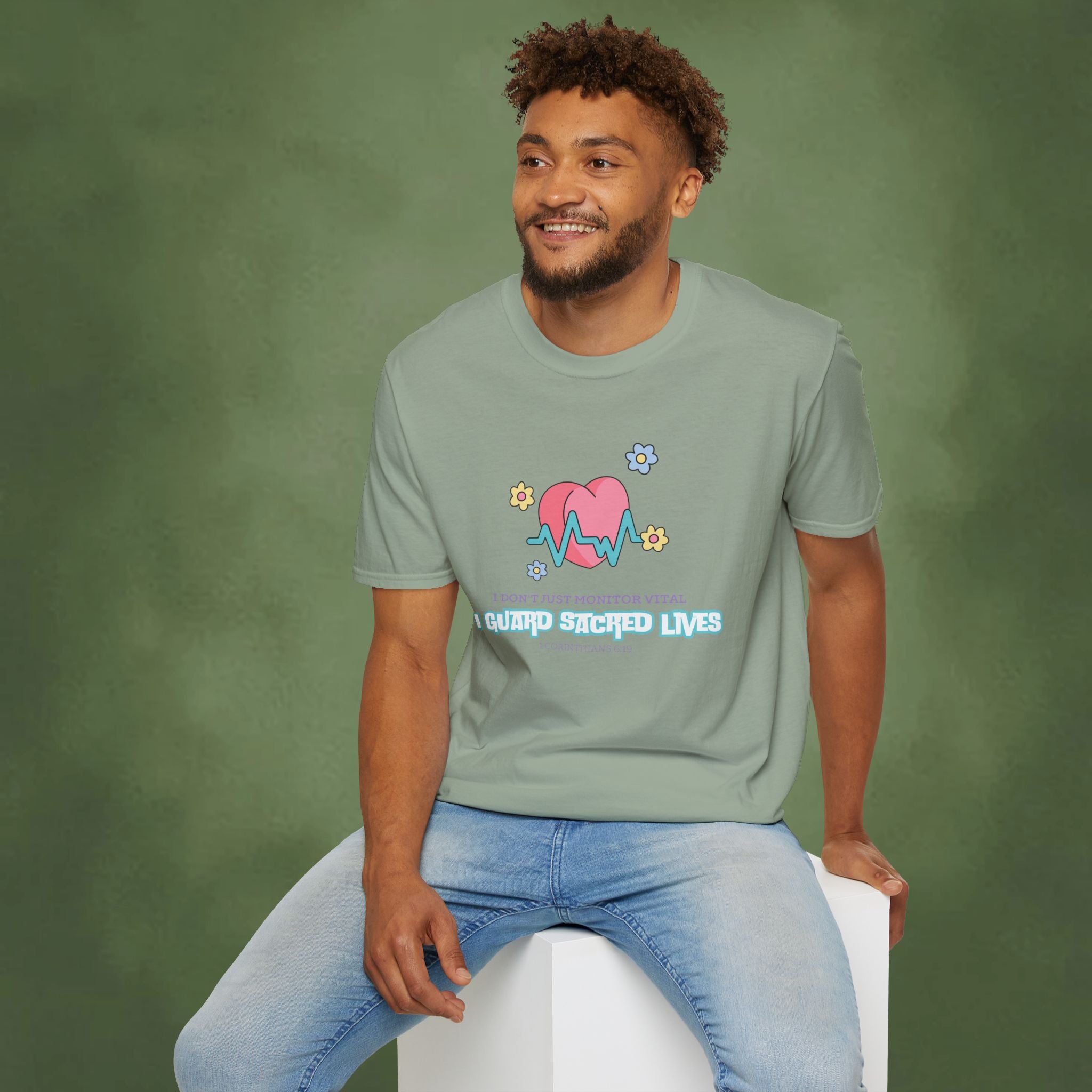I guard sacred lives - Corinthians 6:19 T-shirt