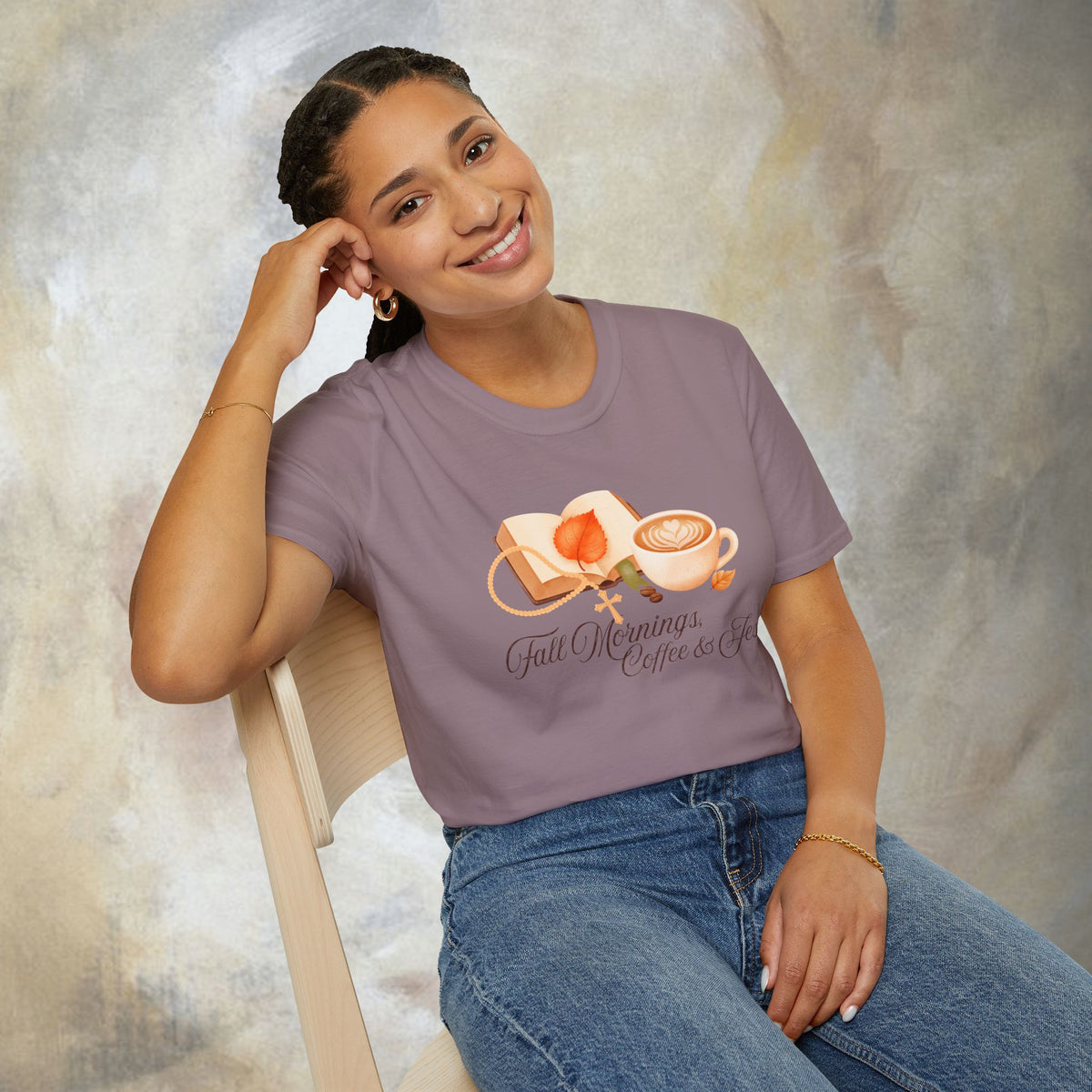 Fall Mornings Coffee T-Shirt
