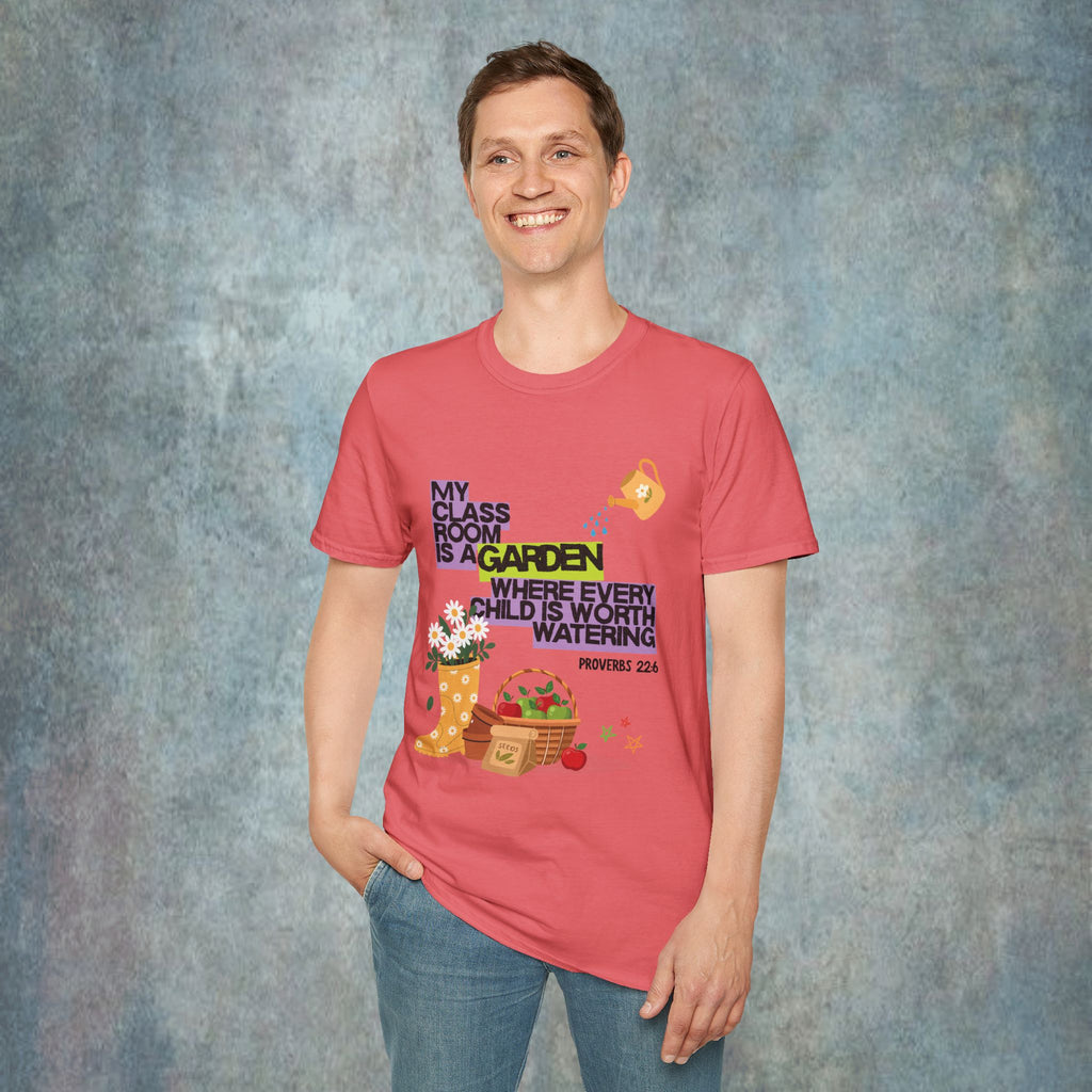 My Classroom Is a Garden Proverb 22:6 T-Shirt
