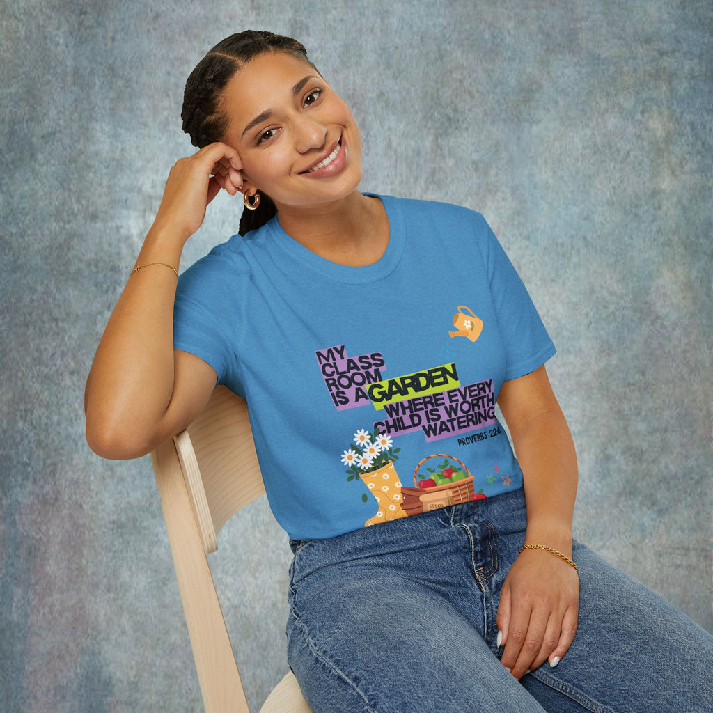 My Classroom Is a Garden Proverb 22:6 T-Shirt