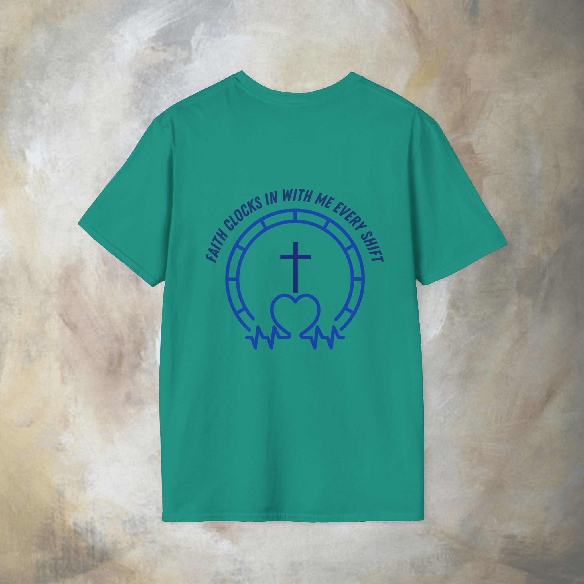 Faith clocks in with me every shift T-Shirt