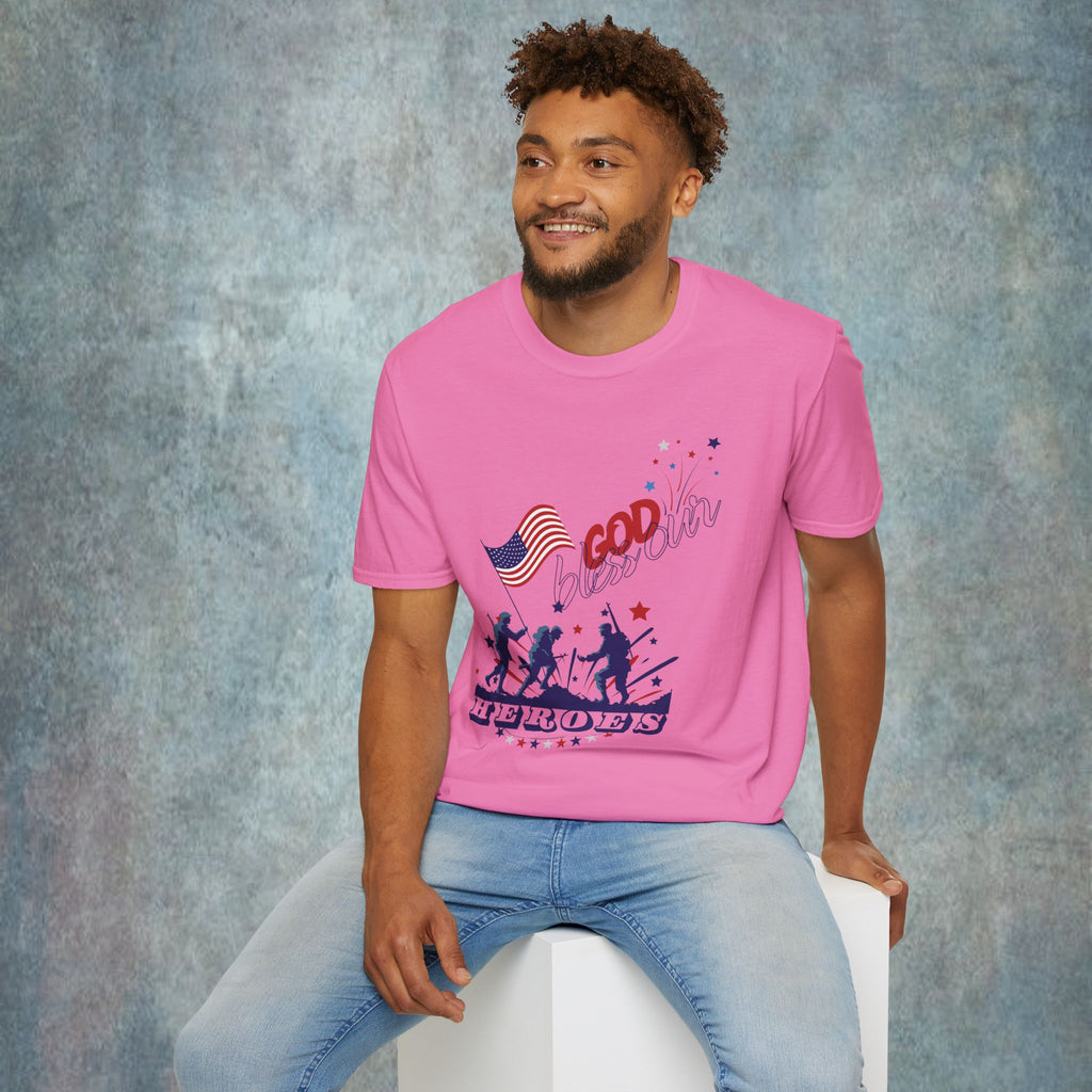 God Bless our heroes T-Shirt