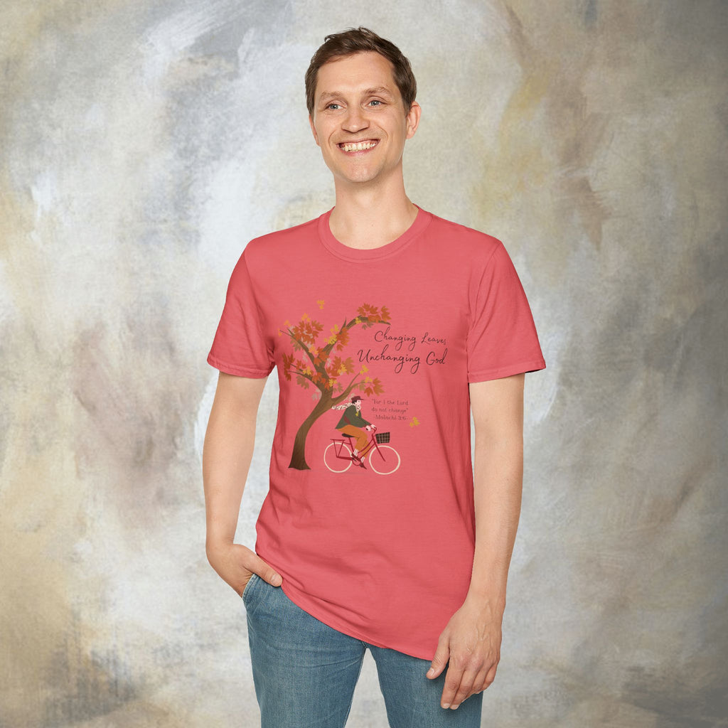 "Changing Leaves, Unchanging God" T-Shirt