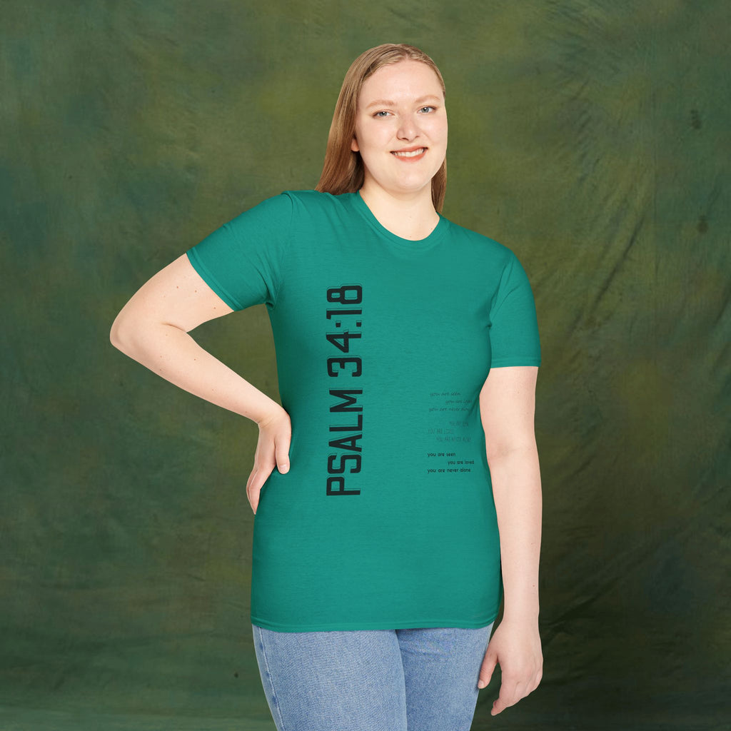 Psalm 34:18 T-Shirt