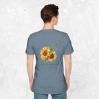 Jeremiah 29:11 T-shirt - Sunflower Back