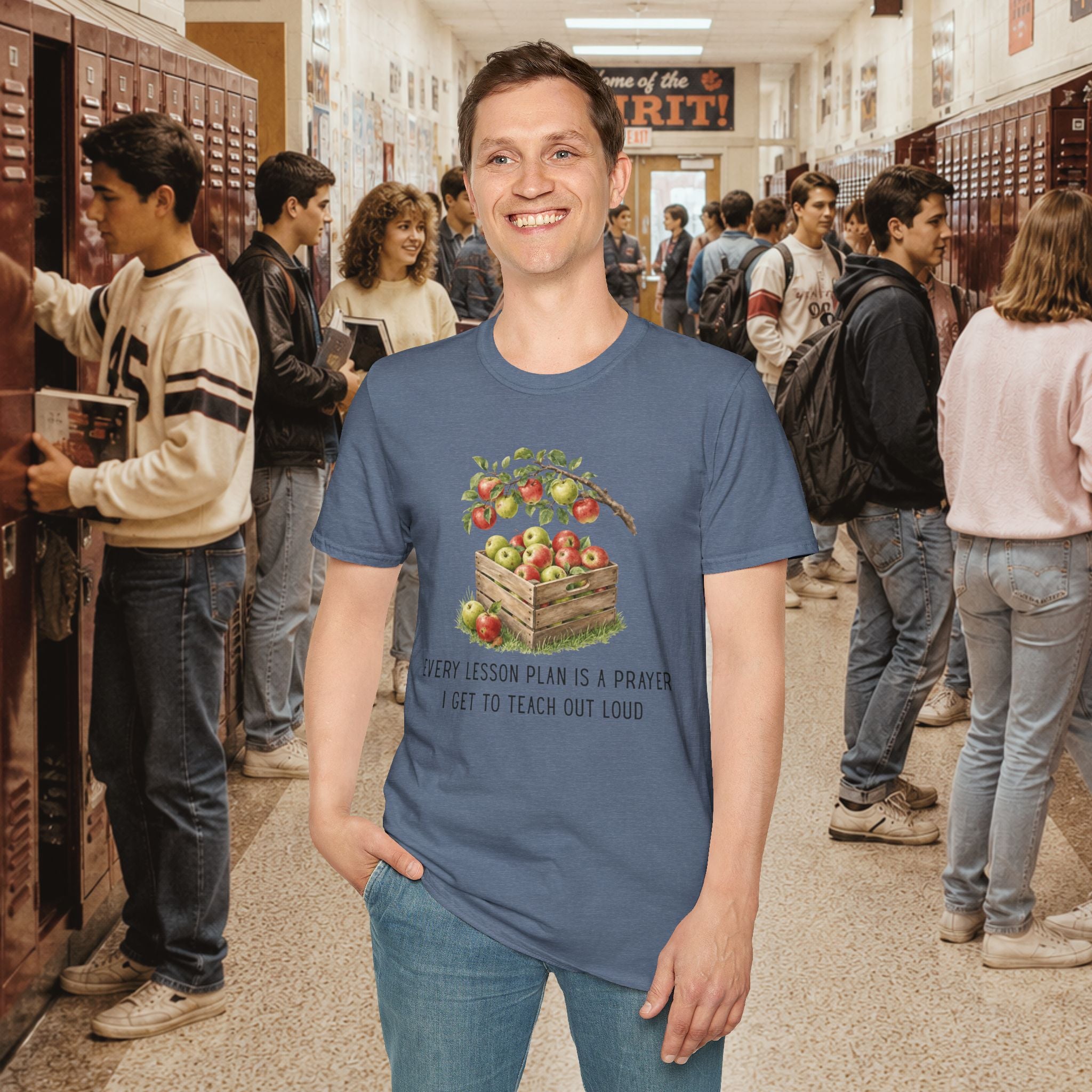 Every Lesson Plan Is a Prayer I Get to Teach Out Loud T-Shirt
