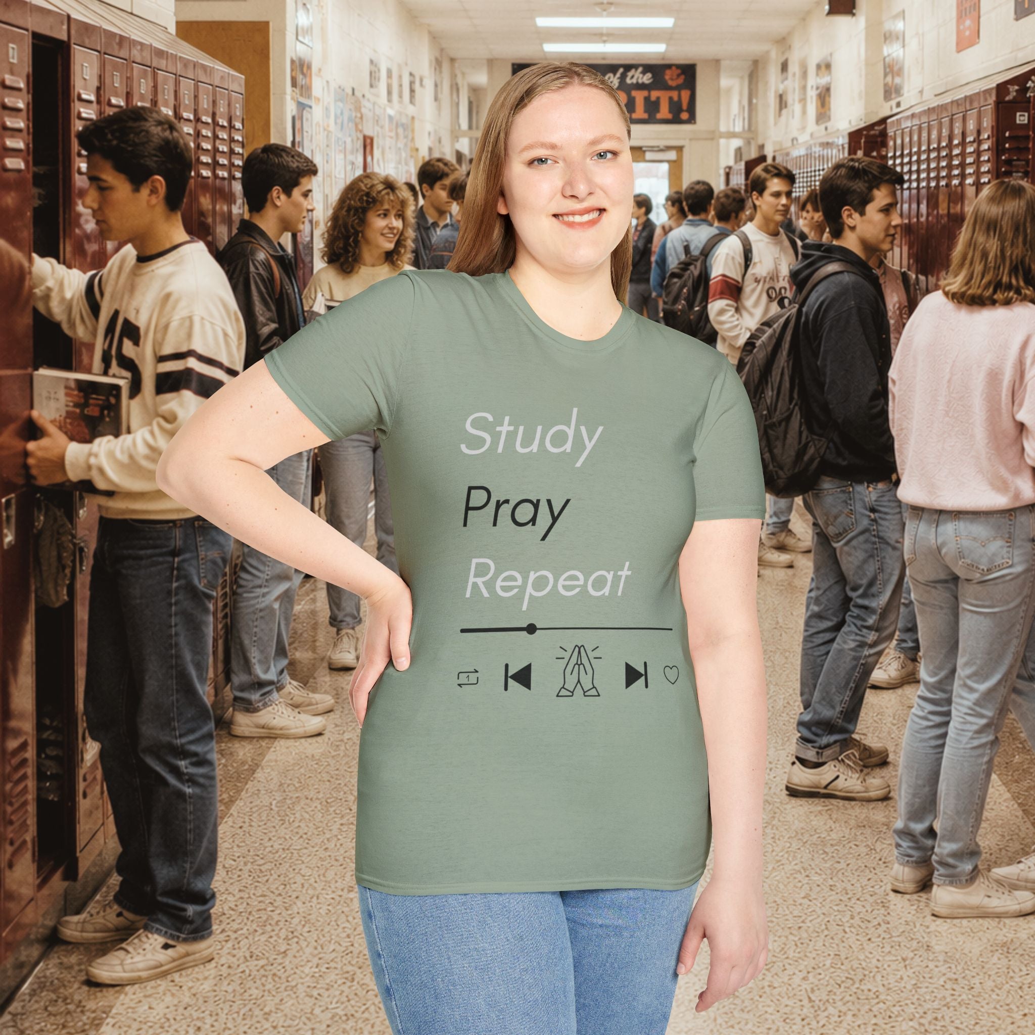 Study Pray Repeat T-Shirt