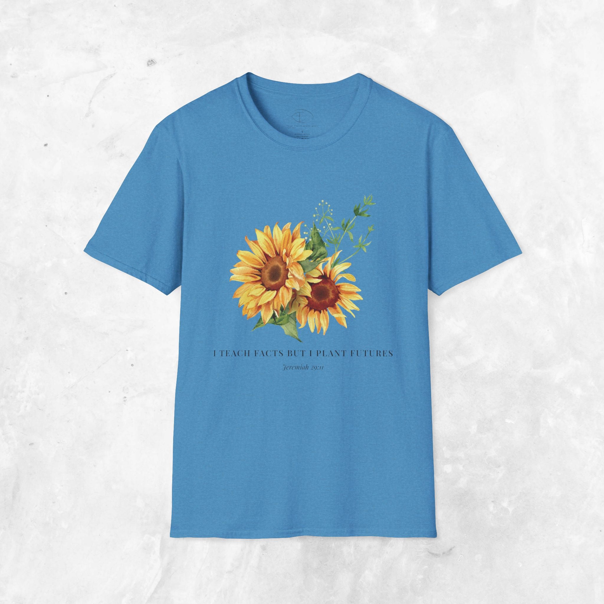 Jeremiah 29:11 T-shirt - Sunflower front