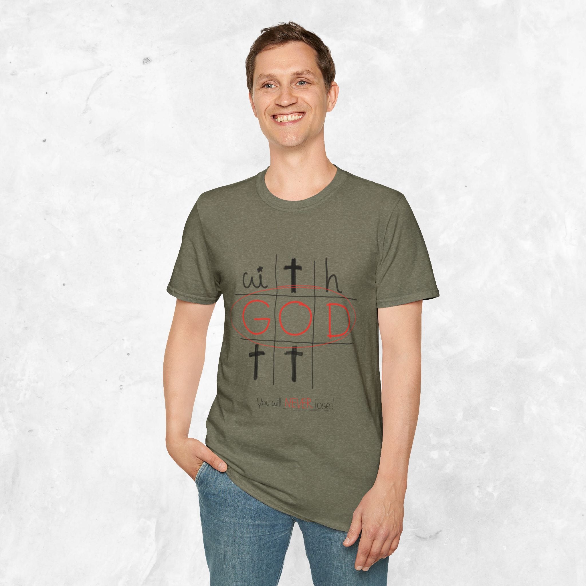 With God - You will never lose T-Shirt