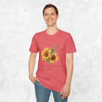 Jeremiah 29:11 T-shirt - Sunflower front