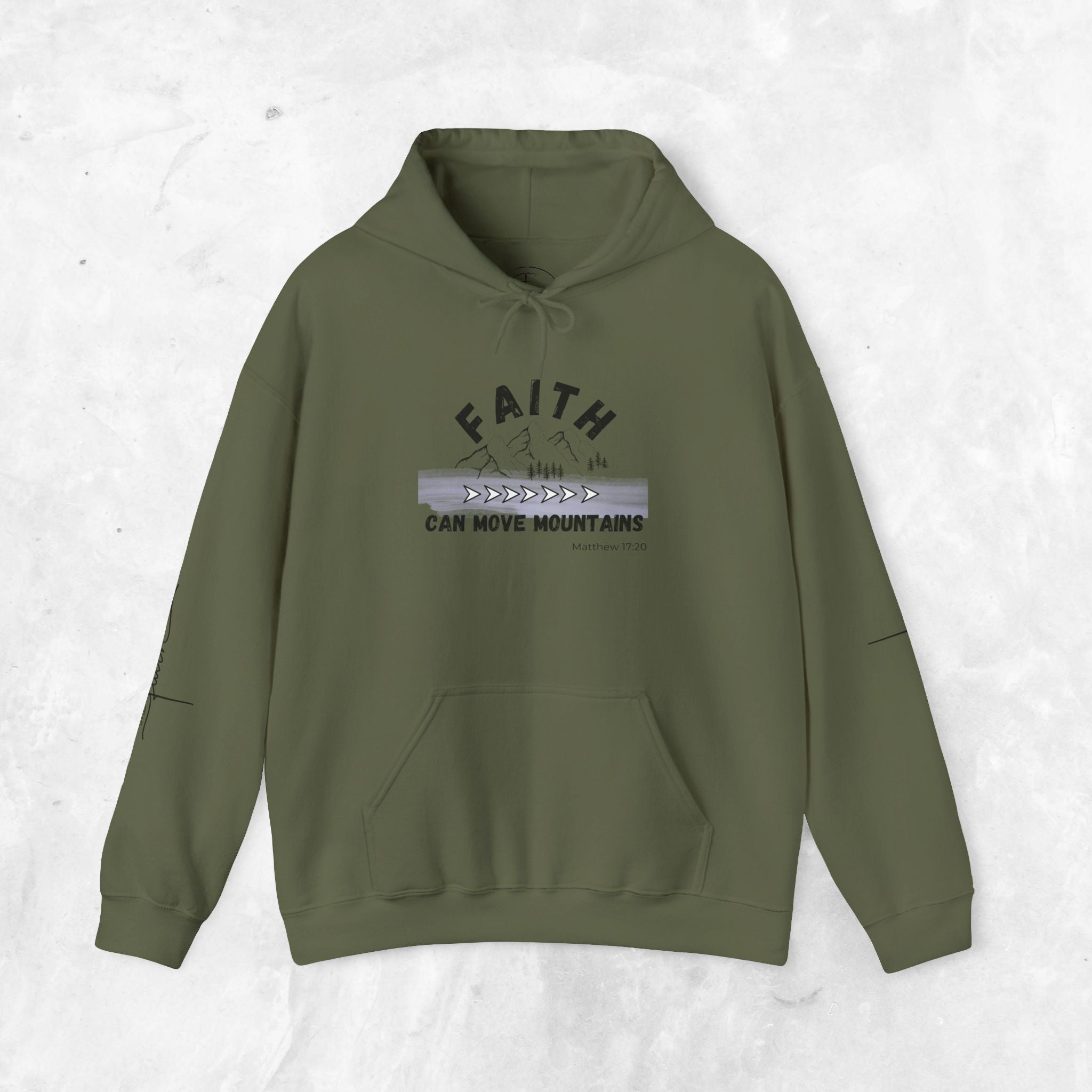Faith Can Move Mountains Hoodie
