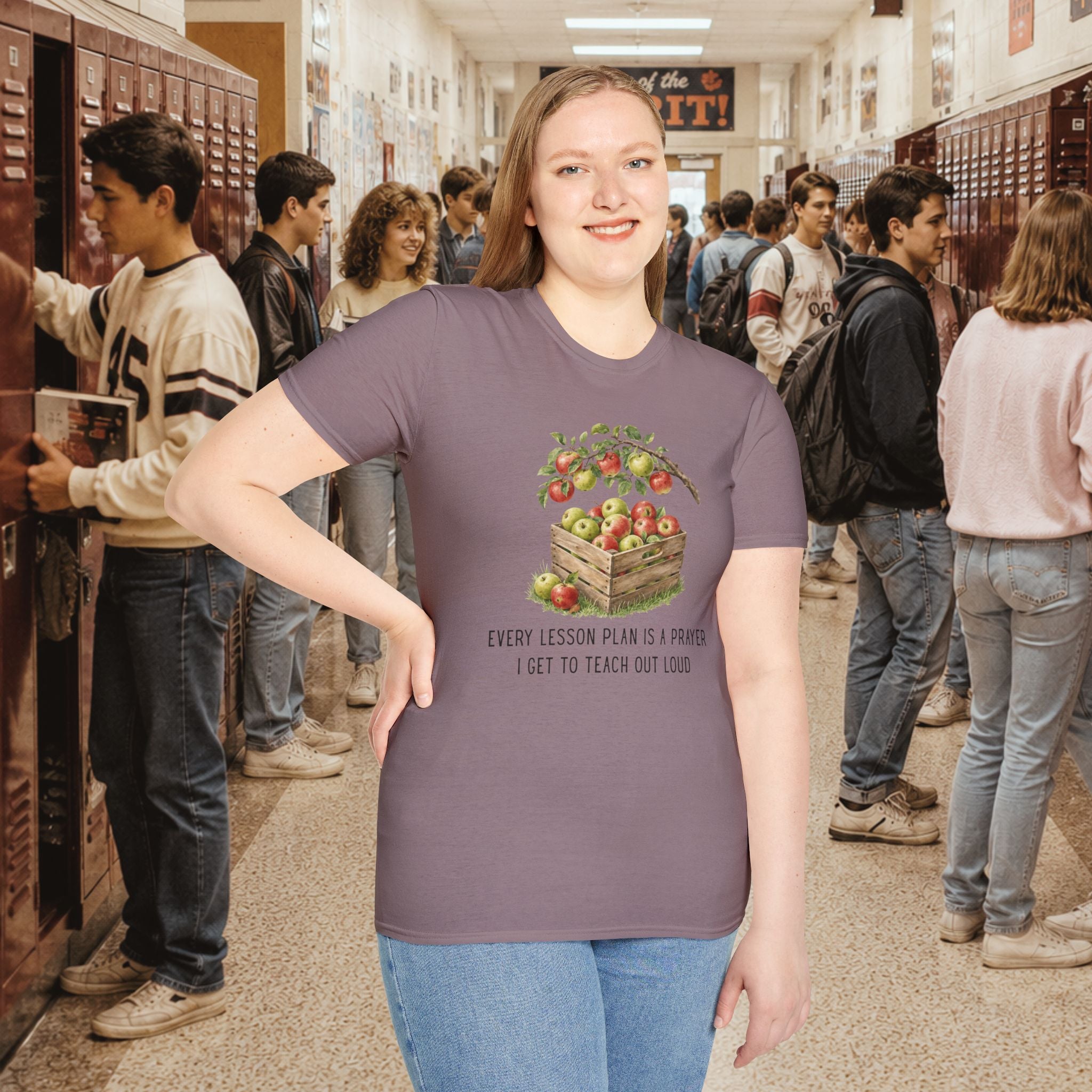 Every Lesson Plan Is a Prayer I Get to Teach Out Loud T-Shirt