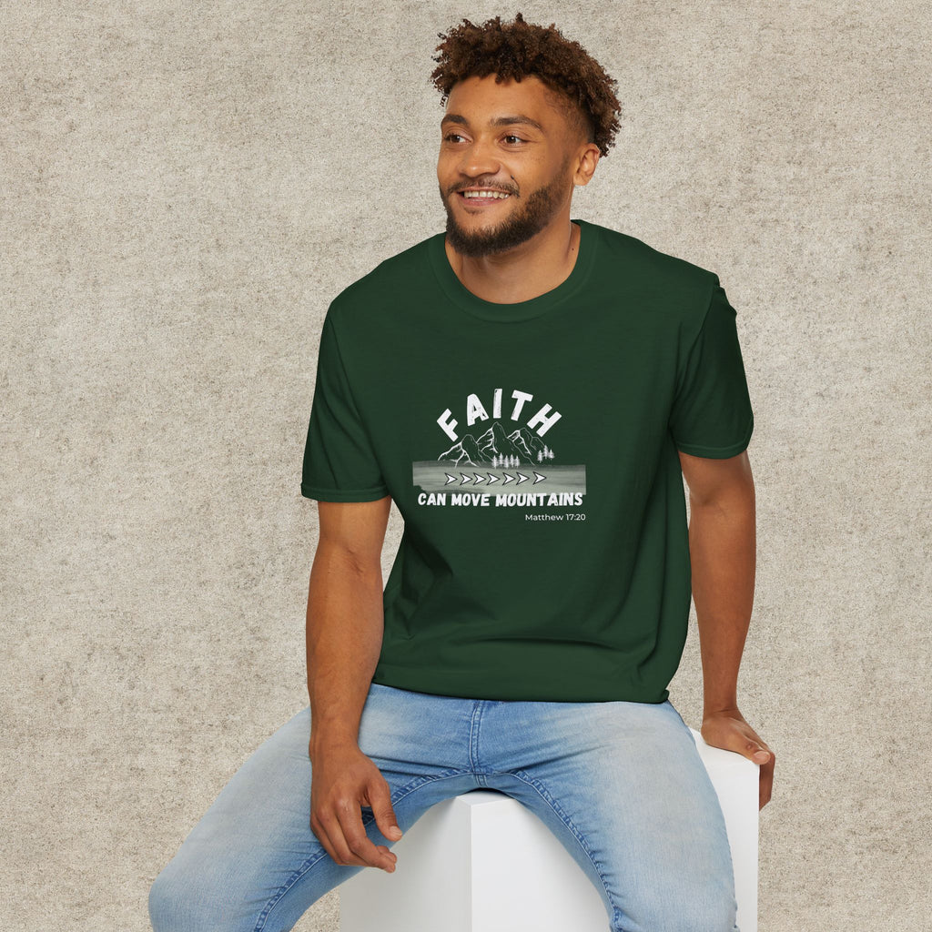"Faith Can Move Mountains" T-shirt