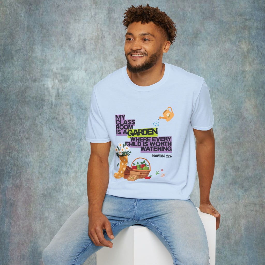 My Classroom Is a Garden Proverb 22:6 T-Shirt