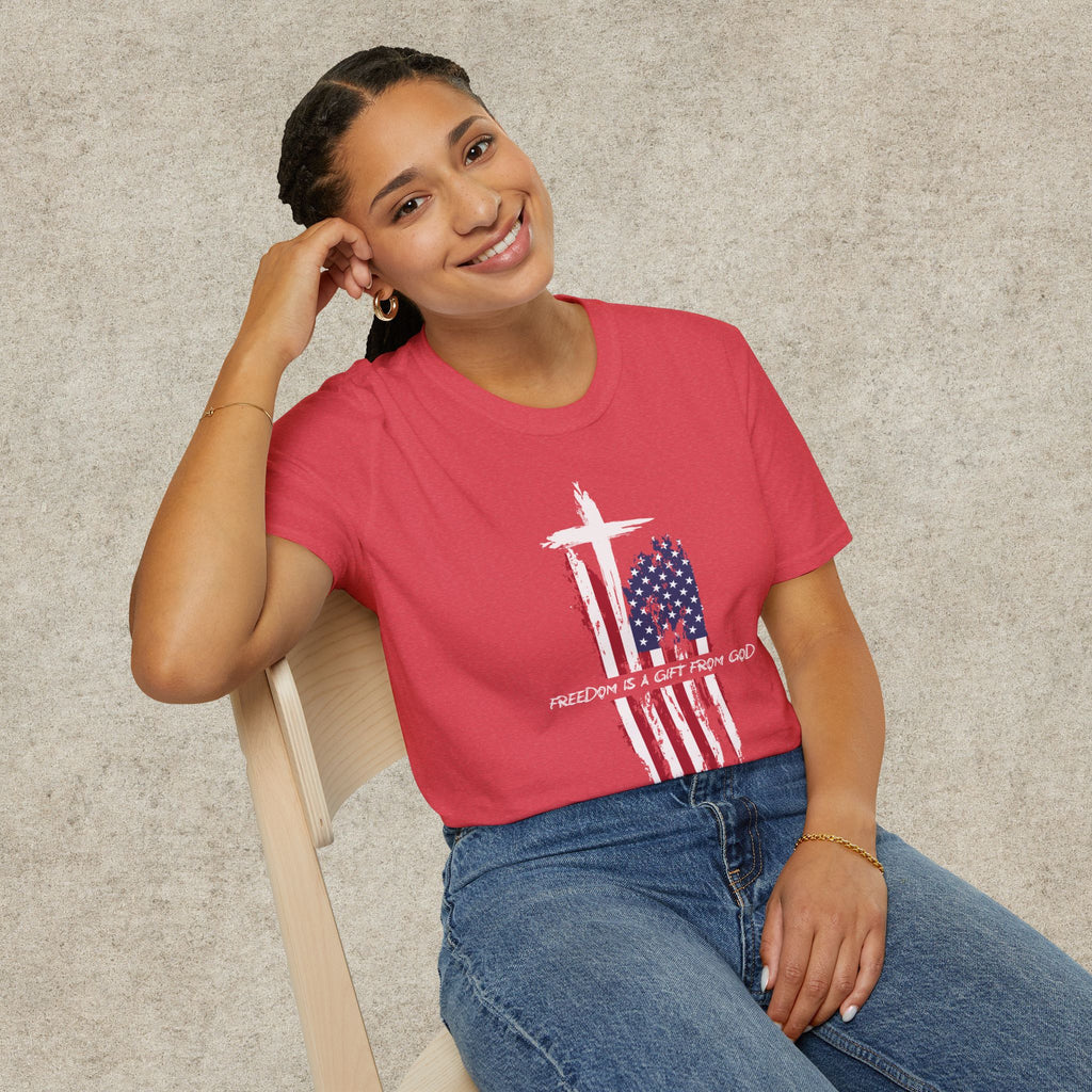 Freedom is a gift from God T-shirt