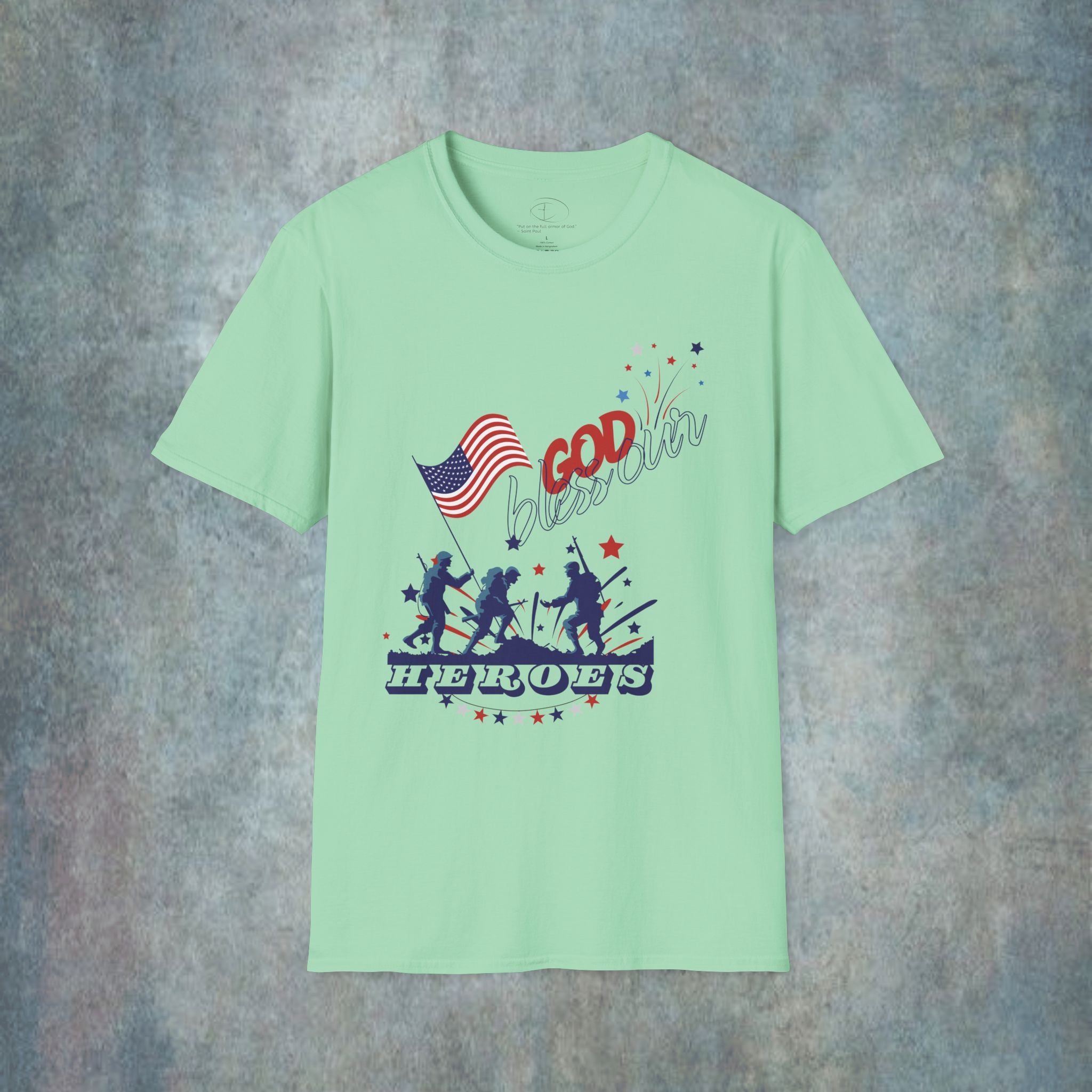 God Bless our heroes T-Shirt