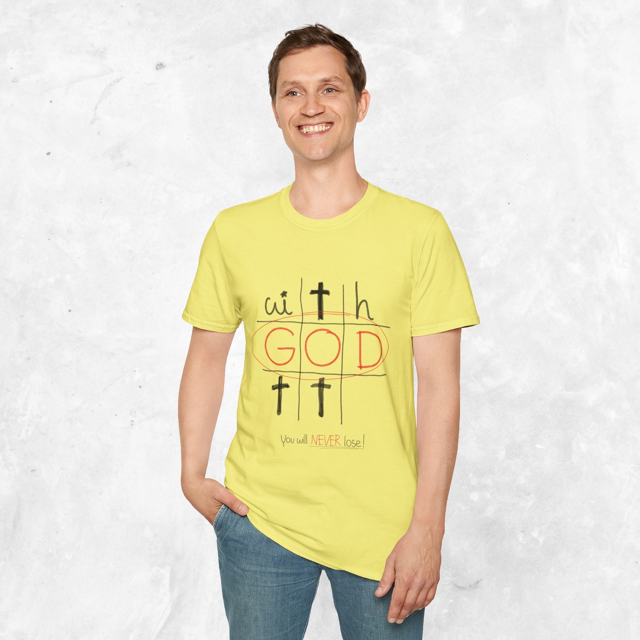 With God - You will never lose T-Shirt