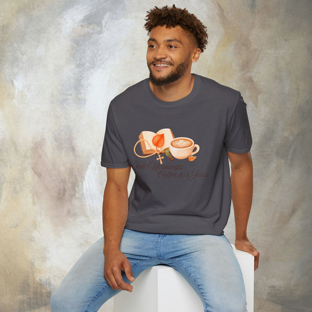 Fall Mornings Coffee T-Shirt