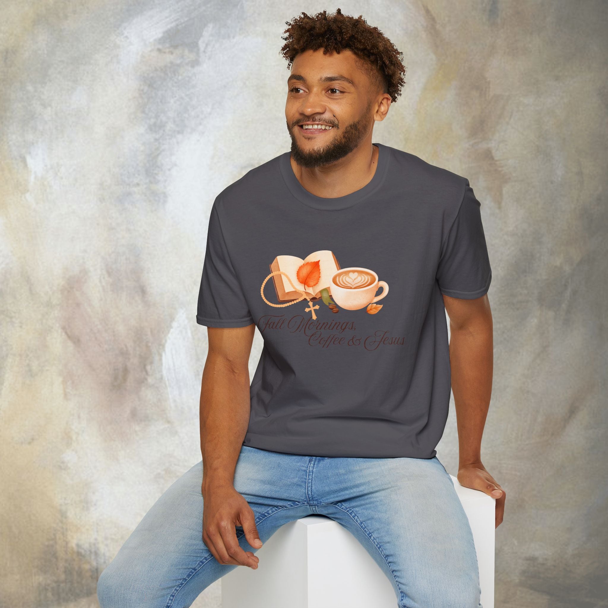 Fall Mornings Coffee T-Shirt