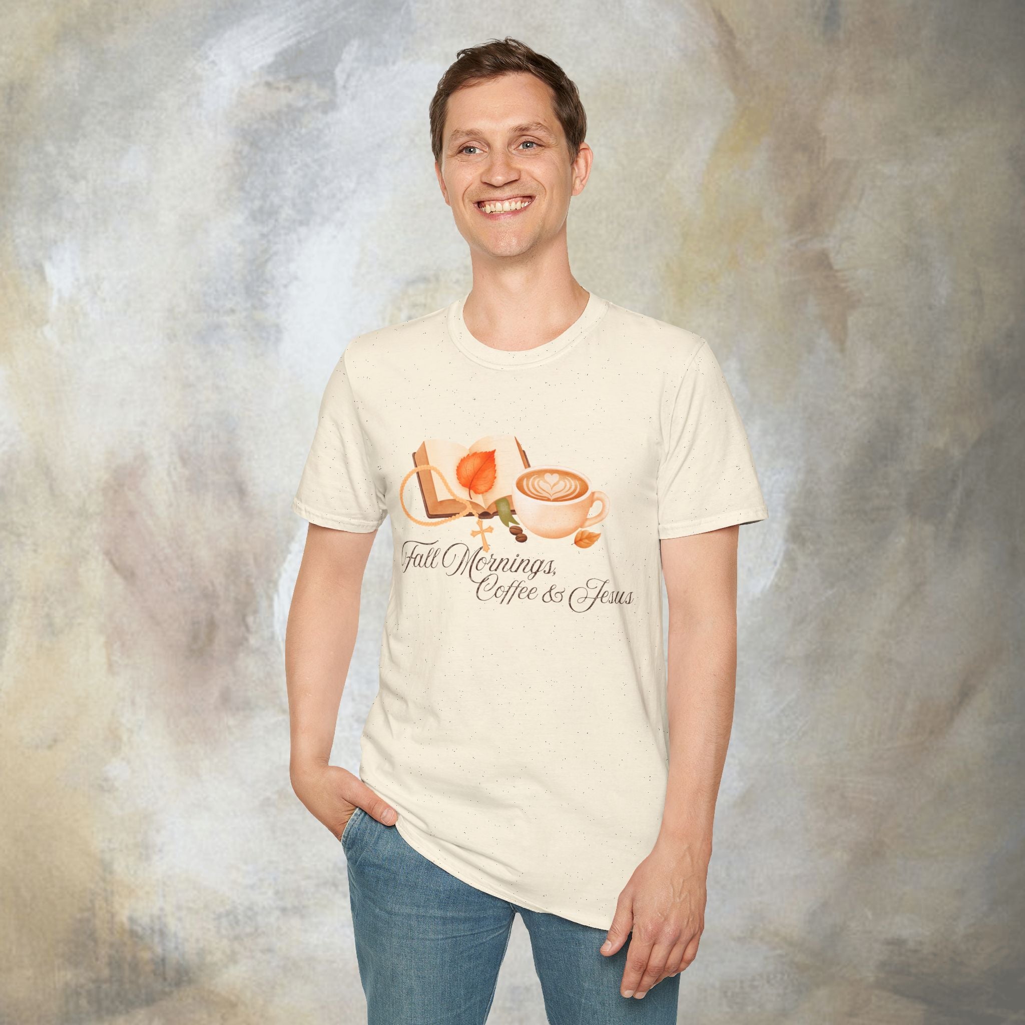Fall Mornings Coffee T-Shirt