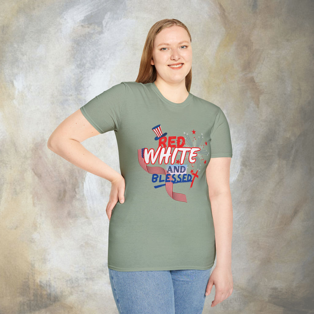 Red White and Blessed T-Shirt