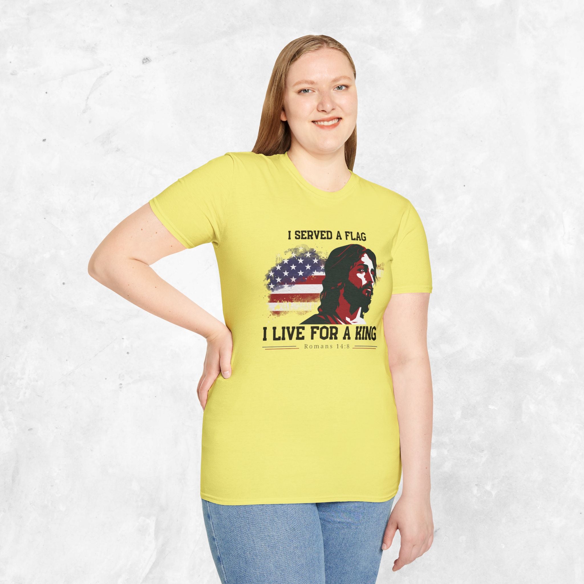 I Served a Flag, I Live for a King T-Shirt