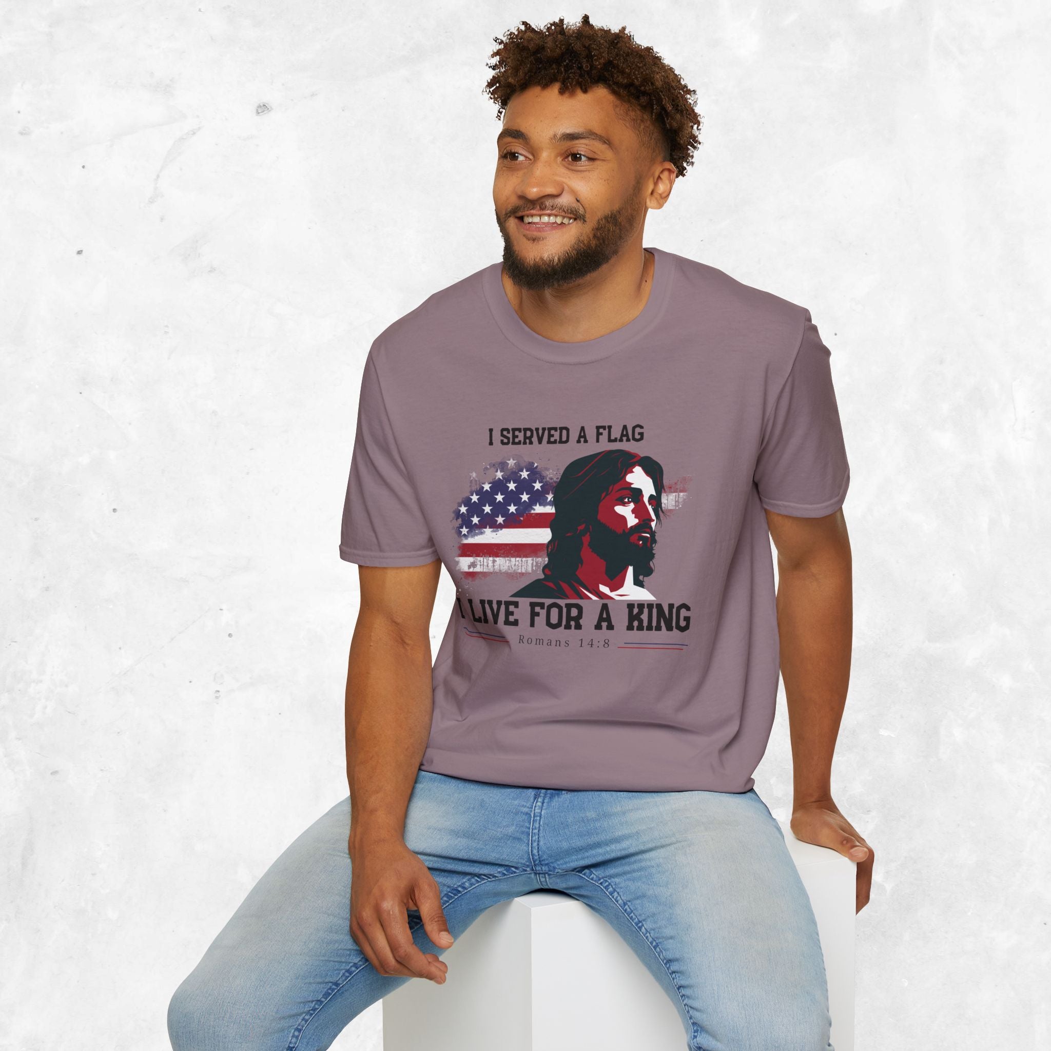 I Served a Flag, I Live for a King T-Shirt