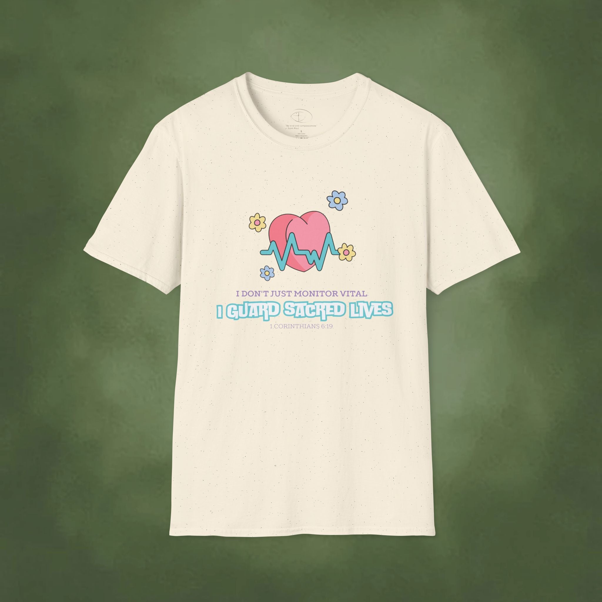 I guard sacred lives - Corinthians 6:19 T-shirt