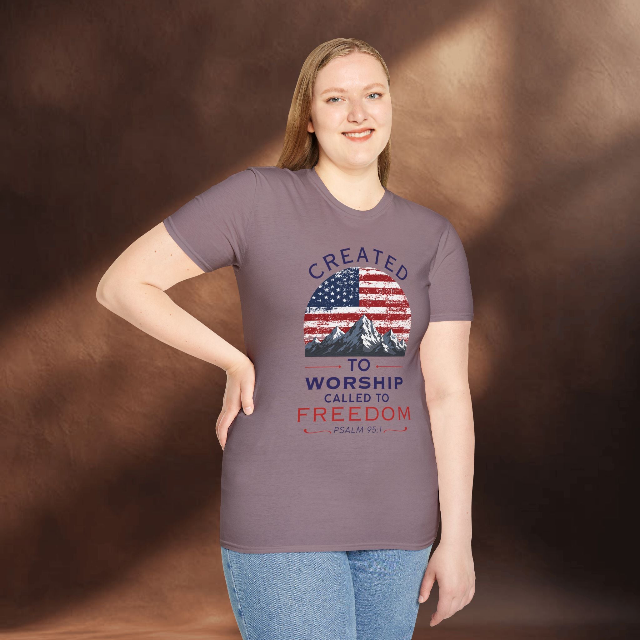 Created to worship called to freedom T-Shirt