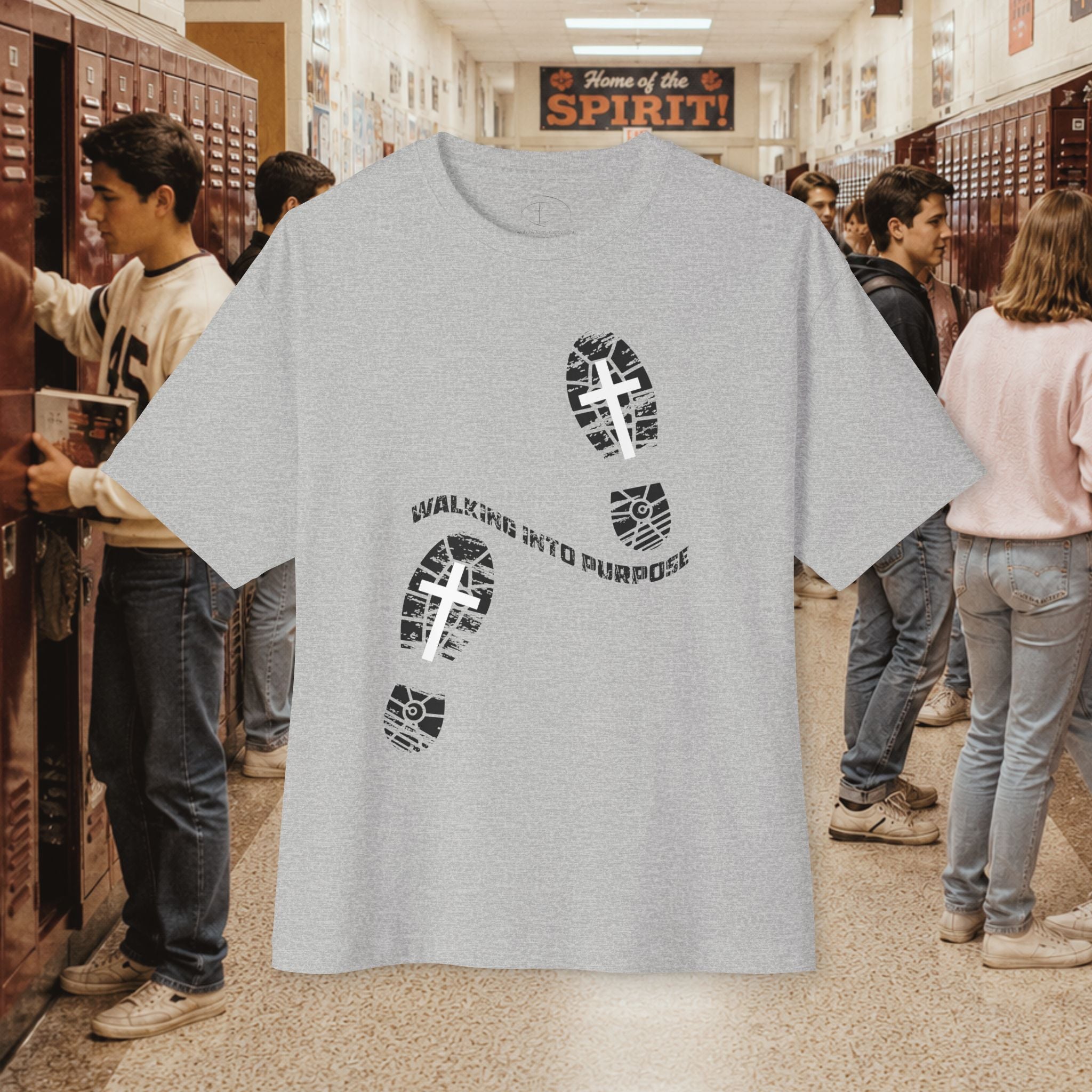 Walk Into Purpose Oversized Boxy T-Shirt